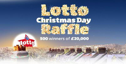 UK Lotto Christmas Draw Special - 500 Raffle Prizes